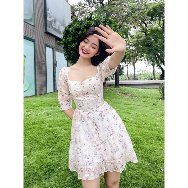 Đầm hoa ngắn REVER CLOTHINGS Hera Dress