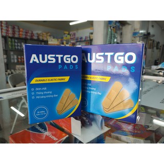 Miếng dán vết thương Austogo (hộp 30 cái) 3,8*7,2