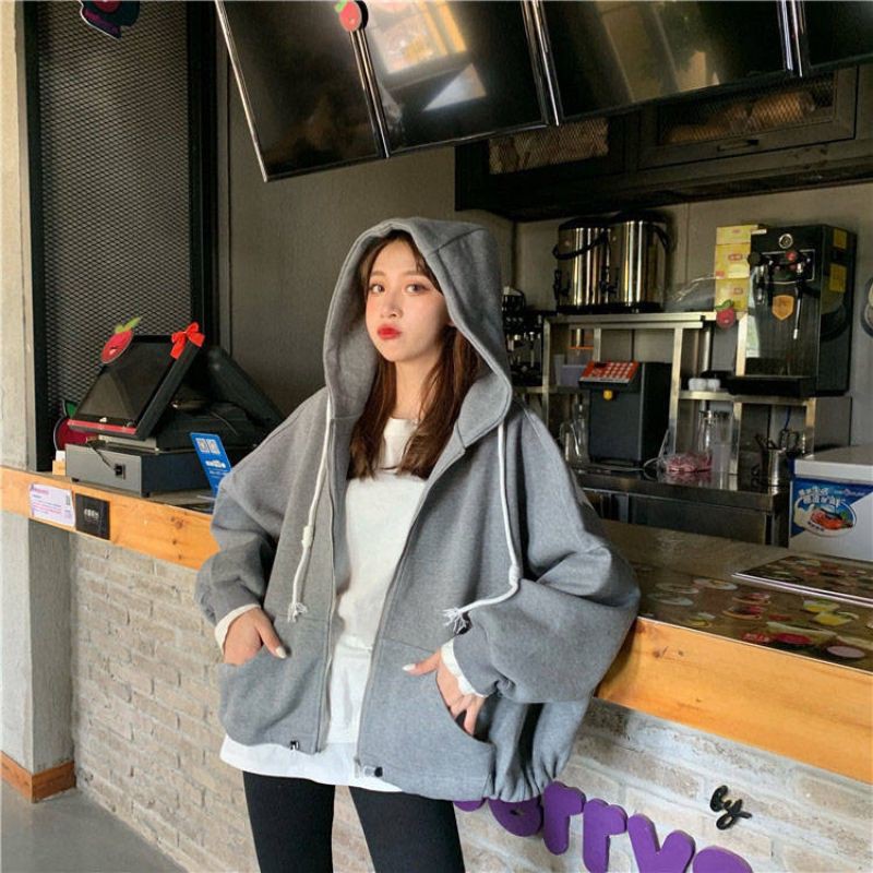 (order) ÁO KHOÁC DÁNG PHỒNG IN CHỮ QUẢNG CHÂU KÈM HÌNH THẬT | BigBuy360 - bigbuy360.vn