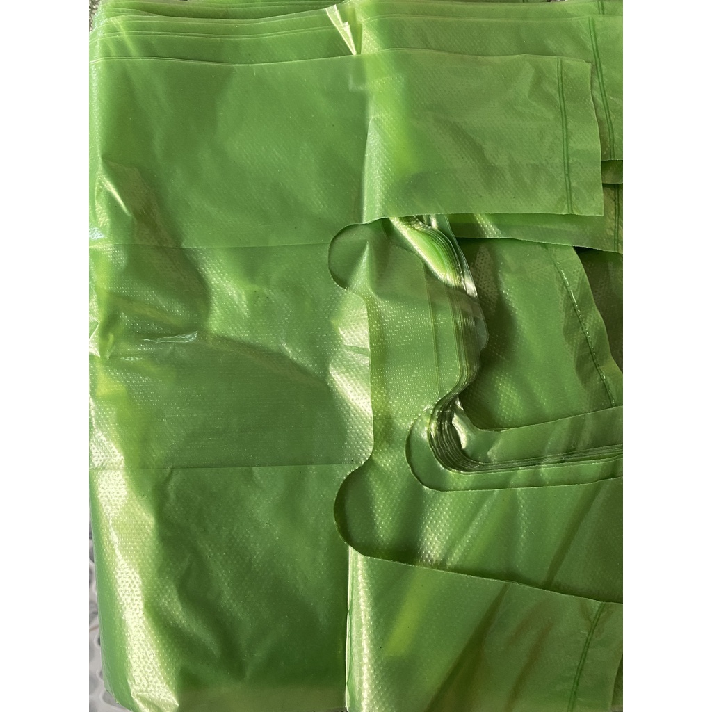 Túi xốp zin xanh lá gai 3kg dày dặn - Túi gói hàng hóa - Túi 3kg