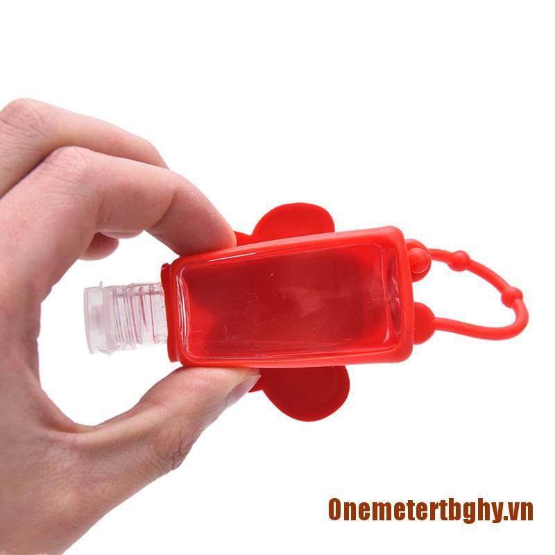 (Hàng Mới Về) Bình Đựng Nước Rửa Tay Bằng Silicone Hình Hoạt Hình Dễ Thương