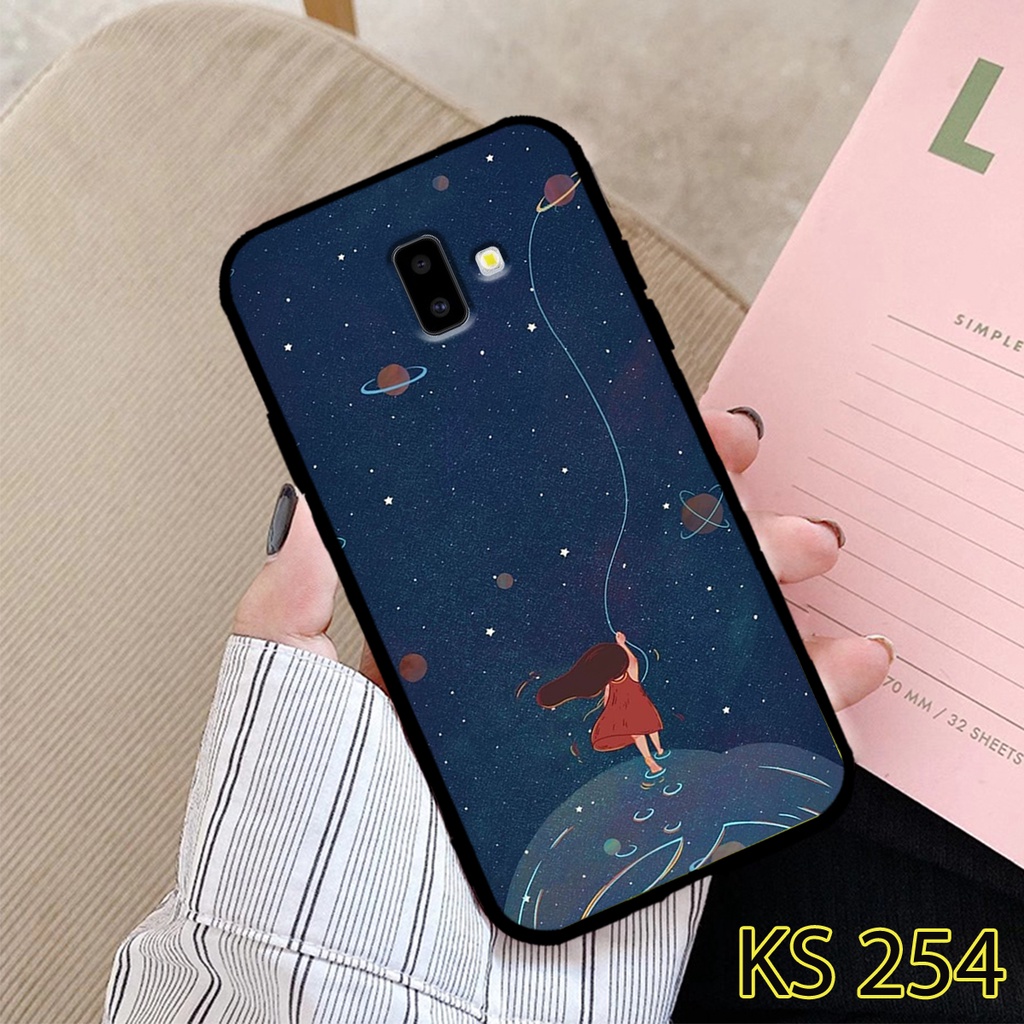 Ốp lưng Samsung J4/J4 Plus/J4 Core in hình Little Girl siêu đáng yêu, dễ thương_KINGSTORE.HN_Ốp SS