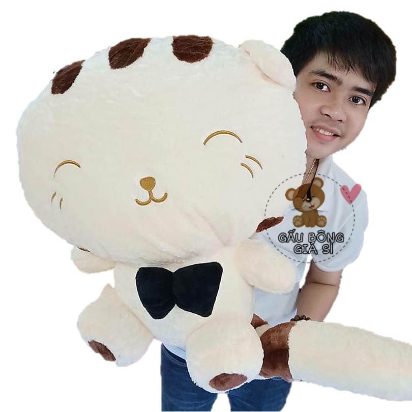 GẤU BÔNG MÈO MENG MENG (80cm) LUÔN ĐUÔI [ẢNH THẬT]