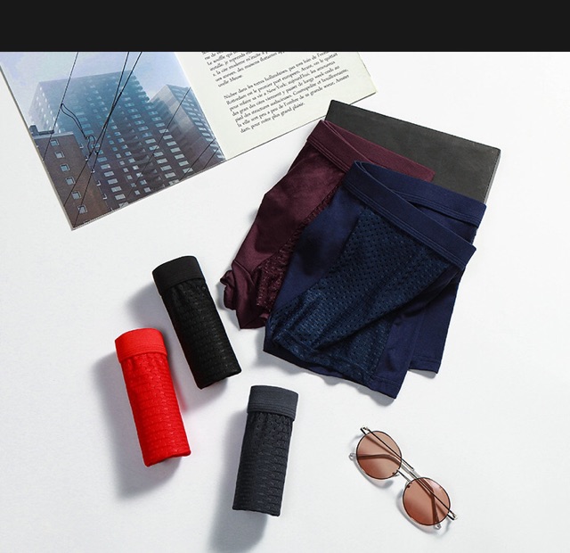 Quần lót đùi thông hơi cao cấp (mặt sau là cotton)