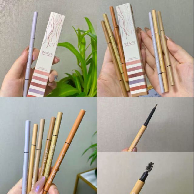 CHÌ KẺ MẮT VÀ MÀY 2 TRONG 1 SHE LOVES - PHƯƠNG COSMETIC