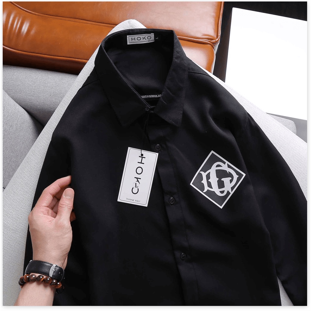 Áo sơ mi dài tay nam cực chất bao đẹp cho anh em KME FASHION