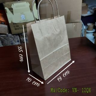 50 túi giấy kraft đựng phụ kiện,quần áo