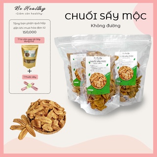 Chuối sấy không đường ăn vặt ăn kiêng eatclean tập gym giòn thơm