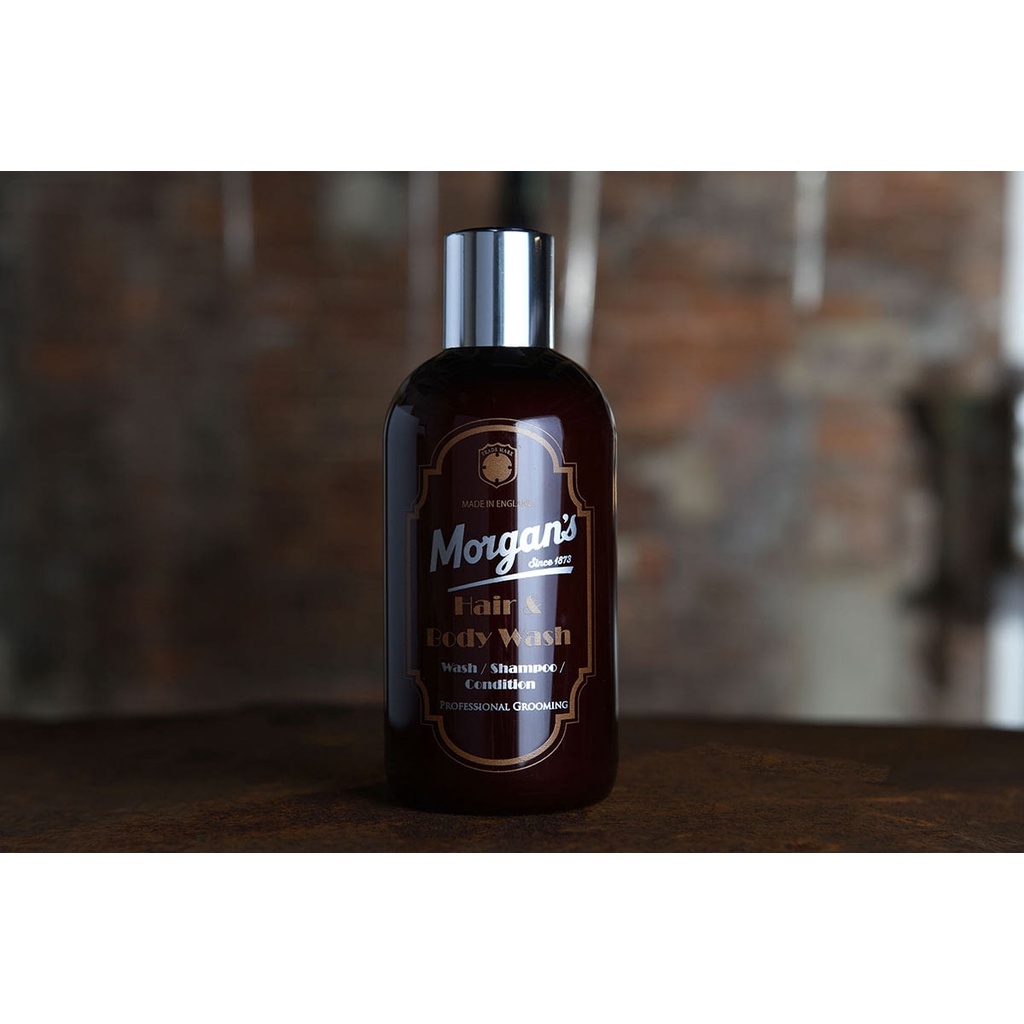 Morgan’s Hair &amp; Body Wash 250ml – 3 trong 1 (Sữa tắm, Gội, Xả)