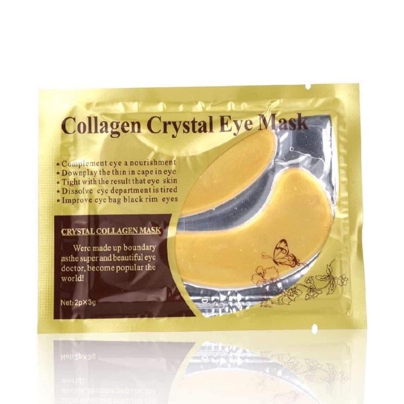 Mặt nạ mắt Crystal Collagen Gold Powder Eye Mask