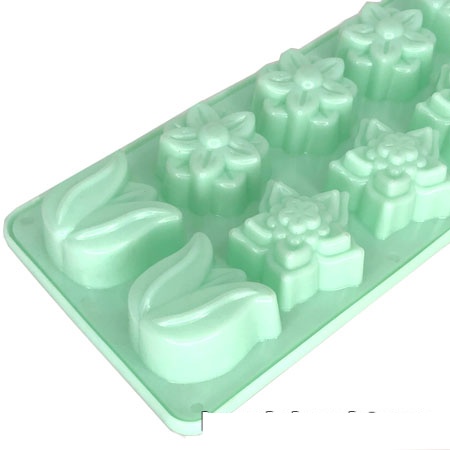 COMBO 5 KHUÔN LÀM THẠCH RAU CÂU KHAY ĐÁ BÔNG HOA