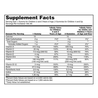 Kẹo Dẻo Gấu Kirkland 160 viên Gummies
