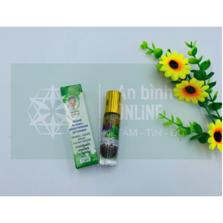 Dầu lăn sâm thảo dược 13 vị Bà Già Otop Yatim Brand Thái Lan 8ml
