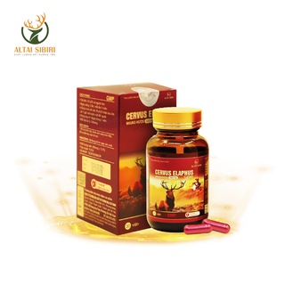 Viên Nhung Hươu Sibiri (Hộp 30 viên) - Bồi bổ sức khỏe cho người suy nhược, ốm dậy, người cao tuổi, ngày dùng chỉ 1 viên