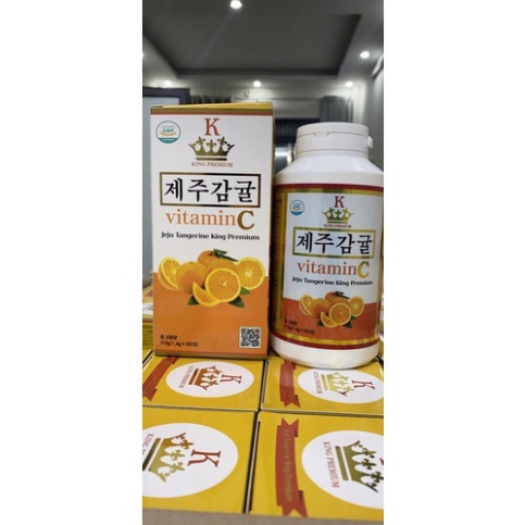 Vitamin C Jeju Tangerine King Premium 500g Hàn Quốc [ Hàng Mới Về ]