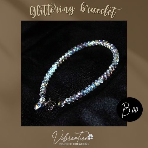 Vòng tay pha lê bánh cam 4mm