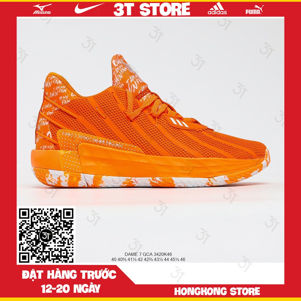 GIÀY SNEAKER MÃ SẢN PHẨM_  Adidas Dame 7 GCA NHIỀU MÀU PHONG CÁCH FULLBOX + FREESHIP KHI MUA 2 SẢN PHẨM