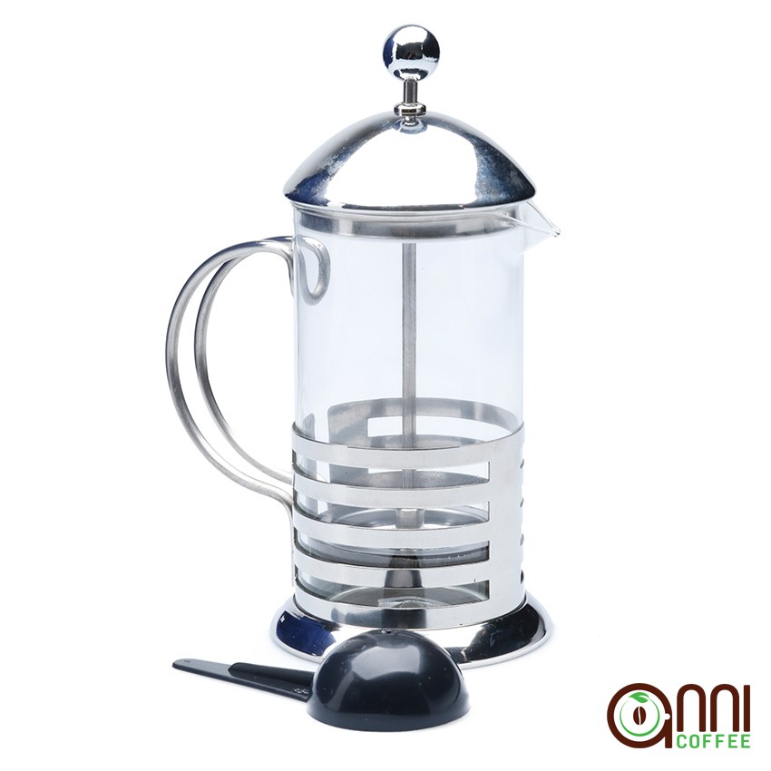 [Bình French Press Jinmelia Yi Tian] pha trà và cà phê 350ml