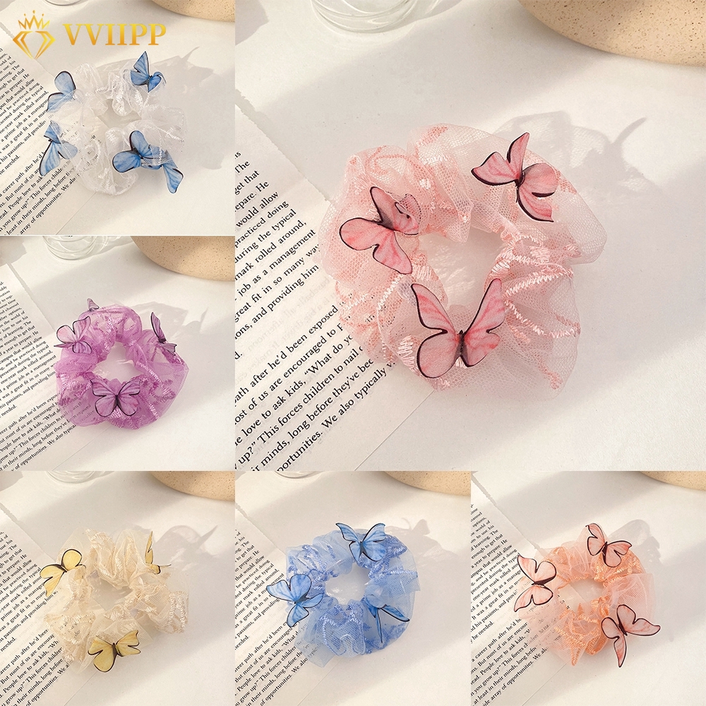 INS Dây Buộc Tóc Nơ Scrunchies Chun Buộc Phụ Kiện Tóc | BigBuy360 - bigbuy360.vn