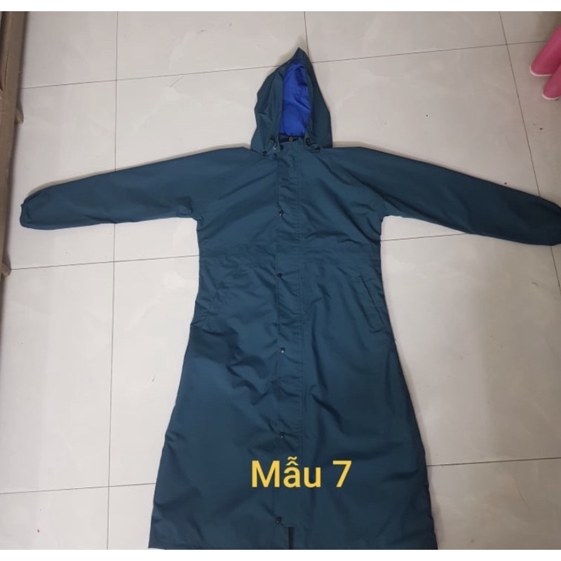 Áo mưa măng tô Nam 2 lớp chống thấm tuyệt đối