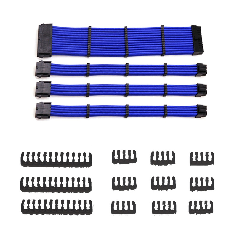 Dây Cáp Đồ Họa Chuyển Đổi Thẻ Đồ Họa 6 + 2pin x2 24P 8P Cho Bo Mạch Chủ PC 24P