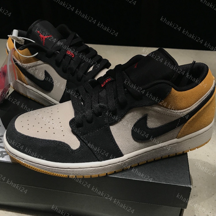 Ảnh Thật | Giày Thể Thao Air Jordan 1 Black Toe thấp cổ (low) | BigBuy360 - bigbuy360.vn
