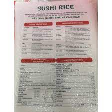 Gạo làm Sushi “giống Nhật Japonia” 5kg