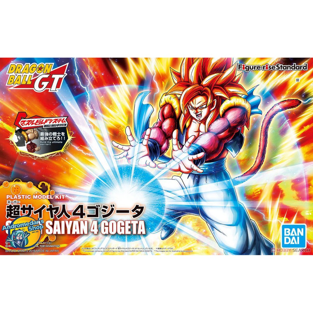 [Bandai] Mô hình lắp ráp Figure-rise Standard Super Saiyan 4 Gogeta (Plastic model)