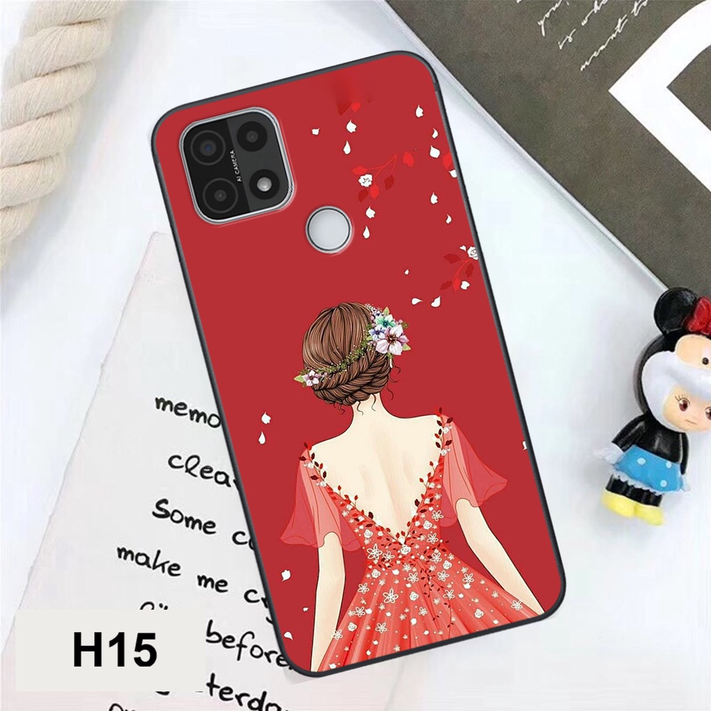 Ốp lưng Oppo A15 - Oppo A12 In Hình Cô Gái Đẹp