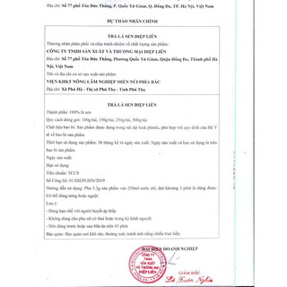 Trà Lá Sen Diệp Liên- Hộp 200gr (An thần, giảm cân)