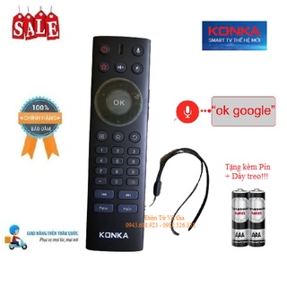 Mua Remote Điều khiển tivi KONKA giọng nói kiêm chuột bay- Hàng chính hãng theo TV mới 100% Tặng kèm Pin + Dây treo