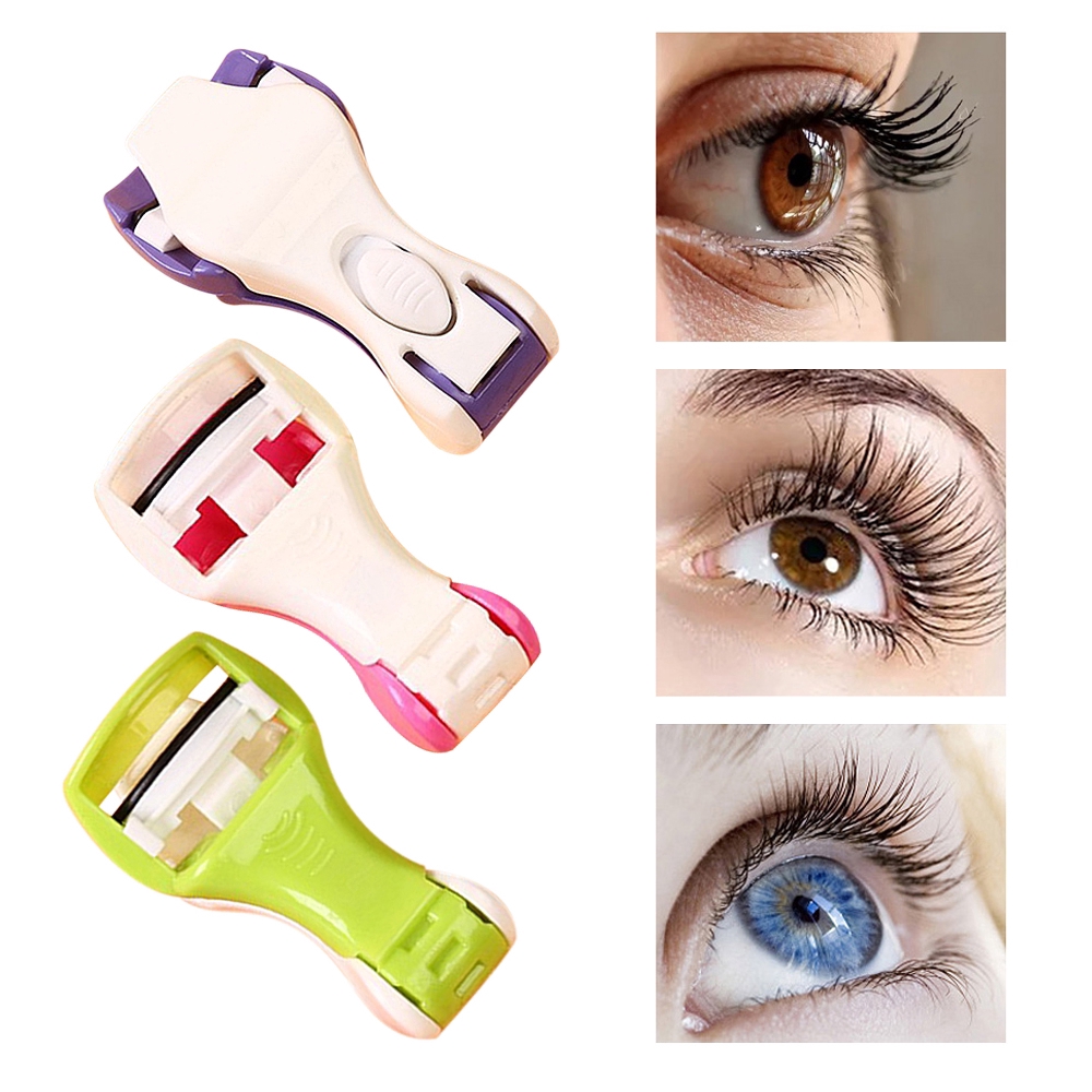 【gjsyr.vn】1PCS Random Color Plastic Eyelash Curler