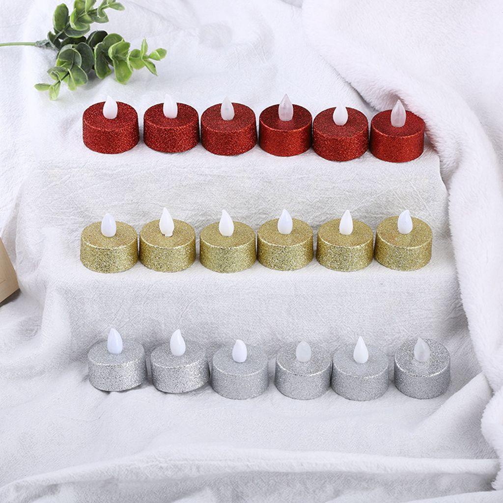 YIYU Set 12 Đèn Cầy Trang Trí Halloween