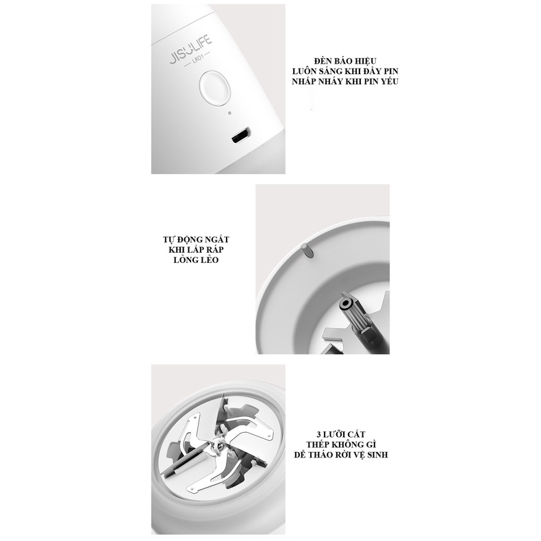 Máy cắt lông xù quần áo mini không dây LR01 Jisulife