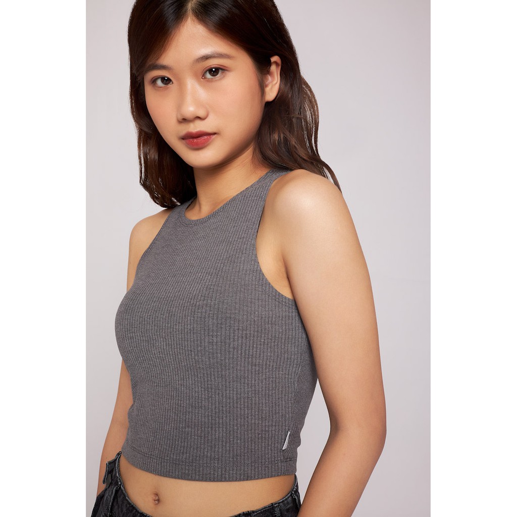 Áo Ba Lỗ Croptop Nữ BOO 100%Cotton Dáng Ôm Nhiều Màu Trendy Cá Tính