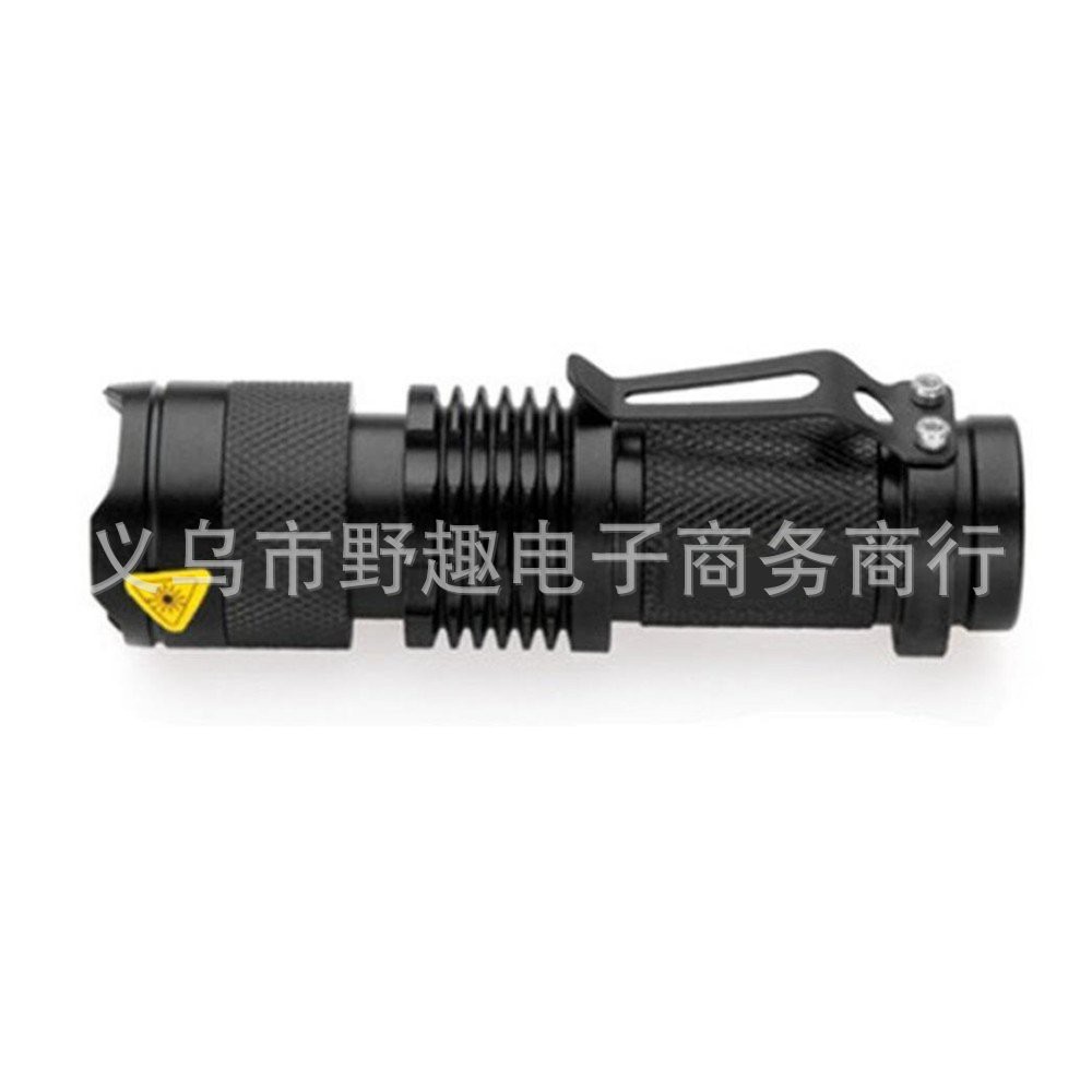 Đèn Pin Mini Sk68 Q5 Siêu Sáng Gắn Xe Đạp