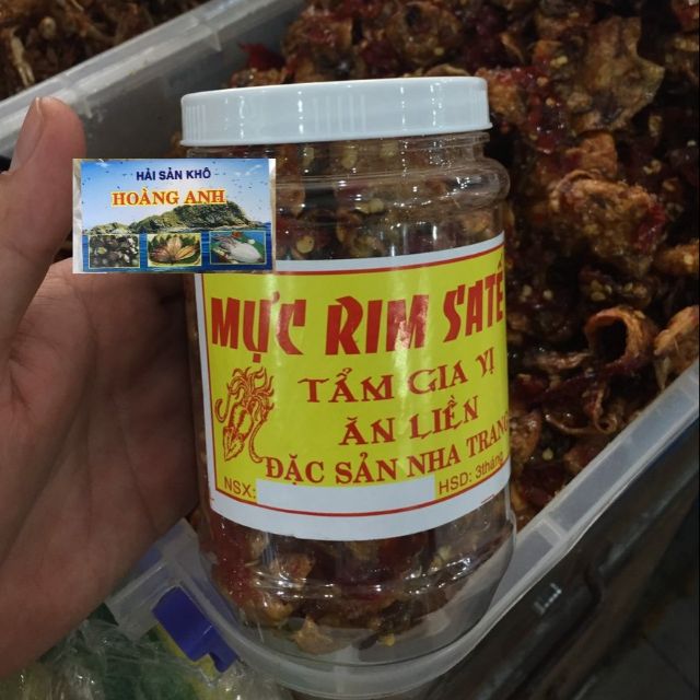 Mực rim sate nguyên con(200g)