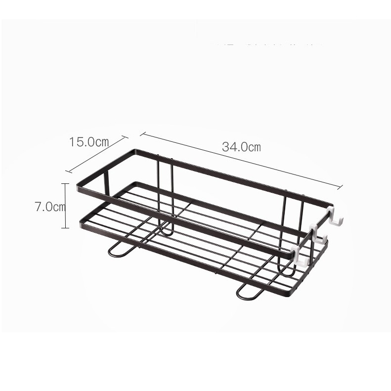 Kệ để đồ gài Trên bồn vệ sinh cao cấp ( chọn màu: ĐEN -TRẮNG) bigbang