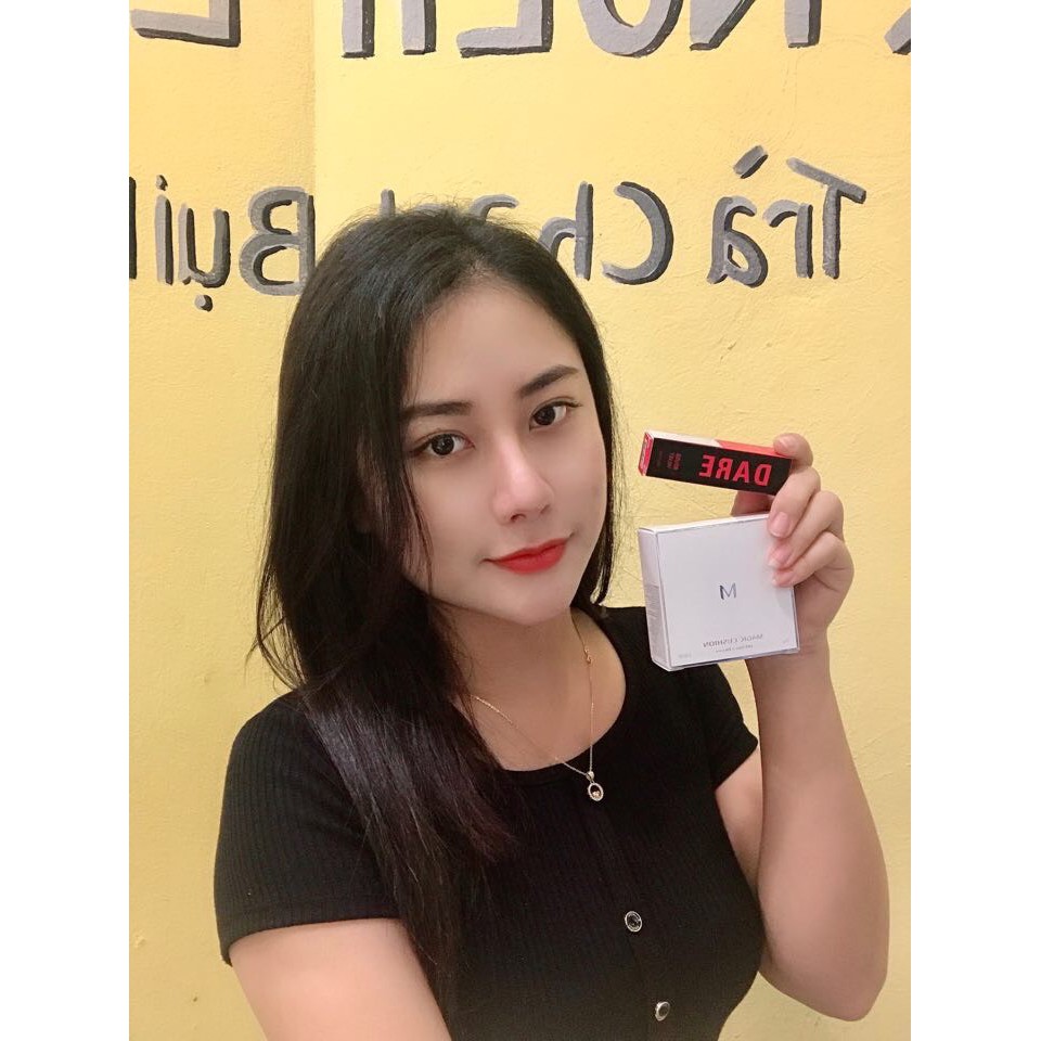 [COMBO] Phấn nước Missha M Magic và Son thỏi Missha Dare Rouge (tặng kèm mask Pack yangee)