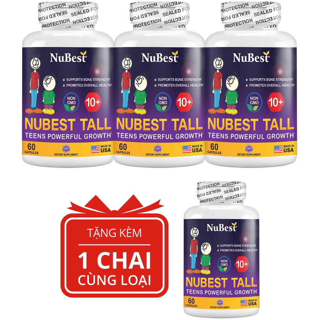 Thực Phẩm Bảo Vệ Sức Khoẻ NuBest Tall 10+