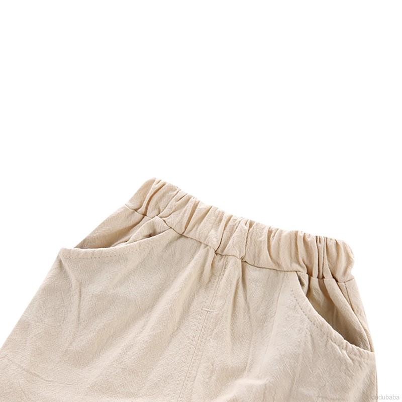 Bộ áo thun tay ngắn &amp; quần short cho trẻ em 0-4 tuổi
