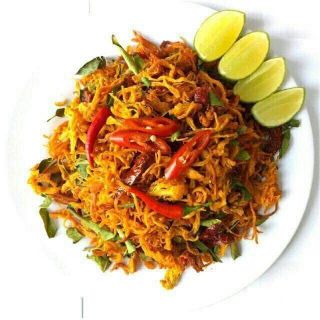 0.5kg khô gà lá chanh loại 1