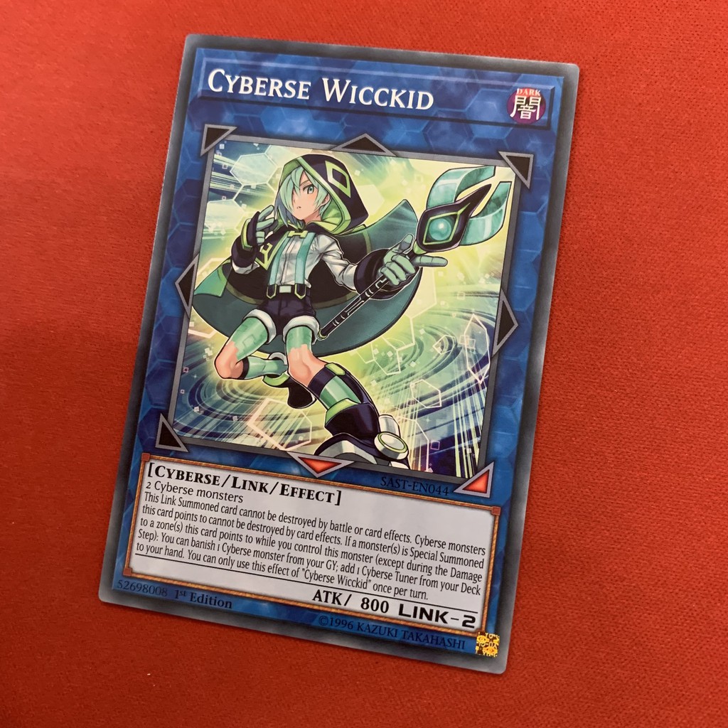 [EN-JP][Thẻ Bài Yugioh Chính Hãng] Cyberse Wicckid