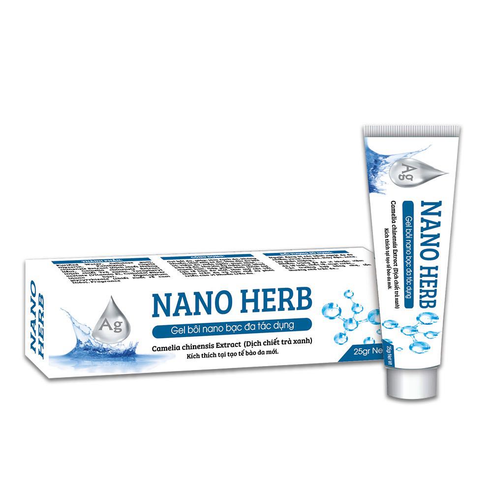 GEN BÔI NANO BẠC - NANO HERB