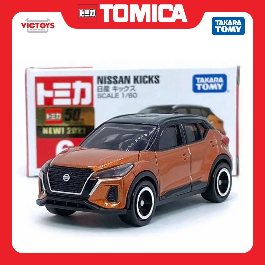 Xe mô hình Tomica No.6 Nissan Kicks 174622 Fullbox Chính Hãng Takara Tomy - Victoys