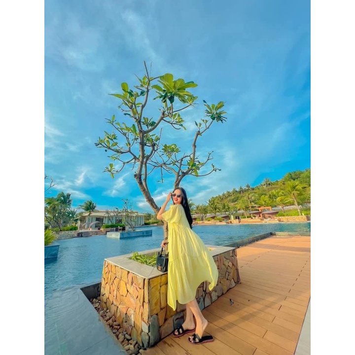 ✨BÁN SỈ✨Đầm suông tơ 3 màu tặng kèm váy 2 dây lót