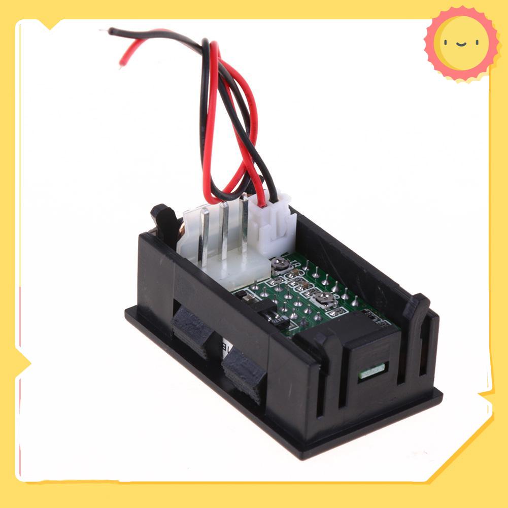 Đồng Hồ Đo Điện Áp 0-100v Bằng Nhựa Màu Đen Cho Xe Hơi / Xe Máy | BigBuy360 - bigbuy360.vn