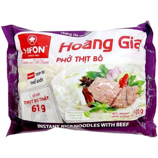 Phở bò hoàng gia vifon 120g (có gói thịt thật)