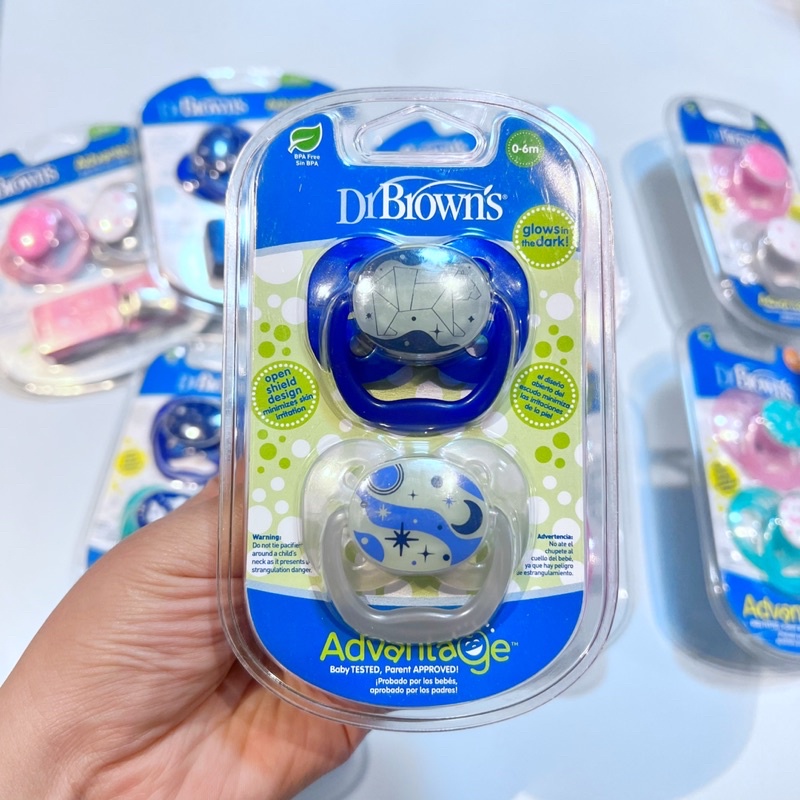 Ti giả chỉnh nha Dr.Brown's cho bé từ 0 - 18 tháng