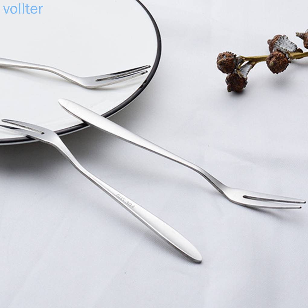 Nĩa Ăn Trái Cây Bằng Chất Liệu Thép Không Gỉ